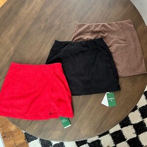 Halara Corduroy Skirt Bundle Medium